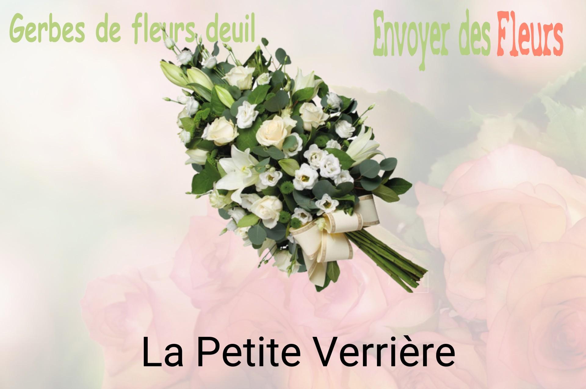 Gerbe de fleurs de deuil livrée à La Petite-Verrière